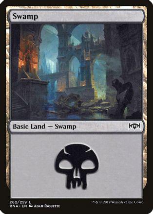 Swamp #262 Magic Ravnica Allegiance
