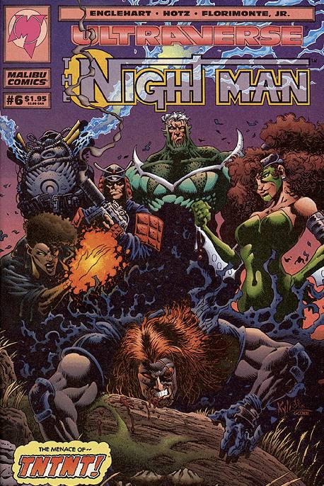Ultraverse: The Night Man #6 (1994) Comic Books Ultraverse: The Night Man