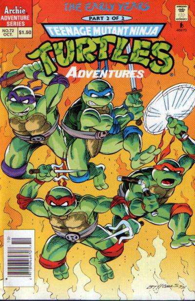 Teenage Mutant Ninja Turtles Adventures #72 (1995) Comic Books Teenage Mutant Ninja Turtles Adventures