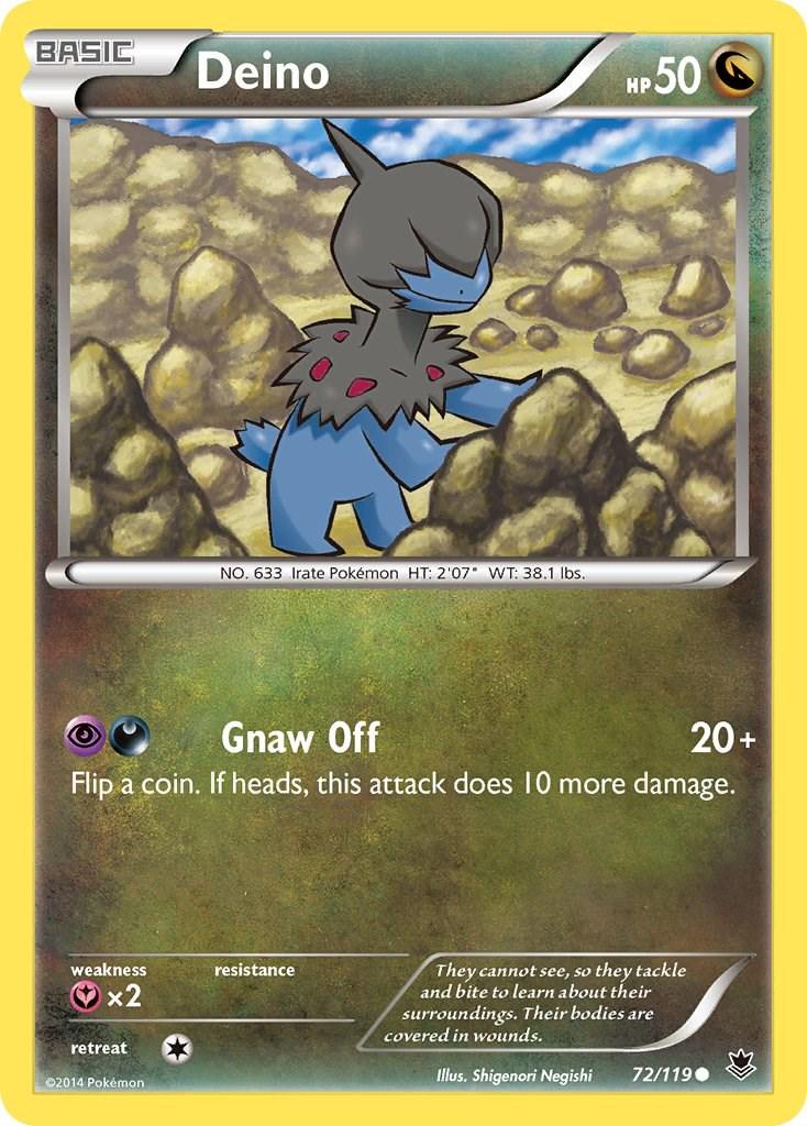 Deino #72 Pokemon Phantom Forces