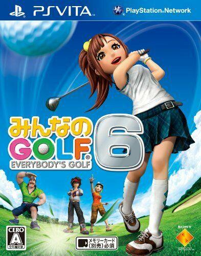 Minna no Golf 6 JP Playstation Vita