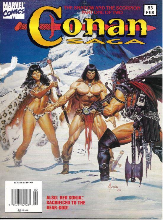 Conan Saga #83 (1994) Comic Books Conan Saga