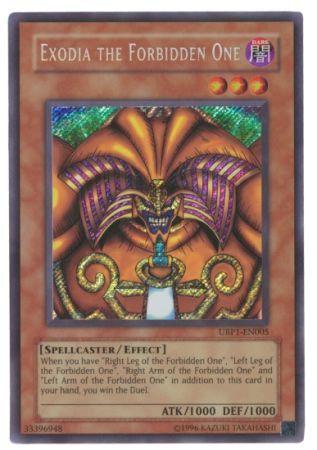 Exodia the Forbidden One UBP1-EN005 YuGiOh GX Ultimate Beginner's Pack