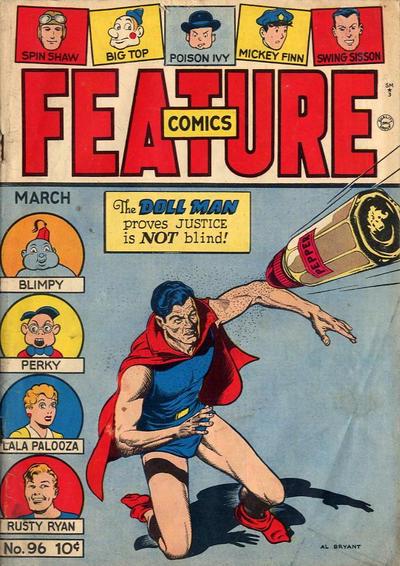 Feature Comics #96 (1946) Comic Books Feature Comics