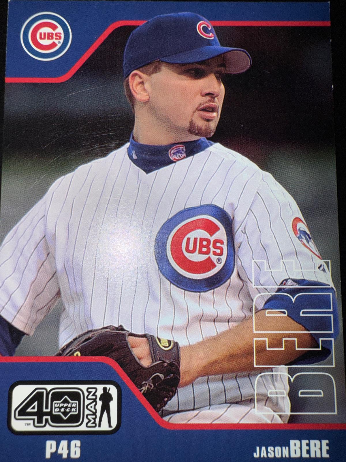Jason Bere #622 Baseball Cards 2002 Upper Deck 40 Man
