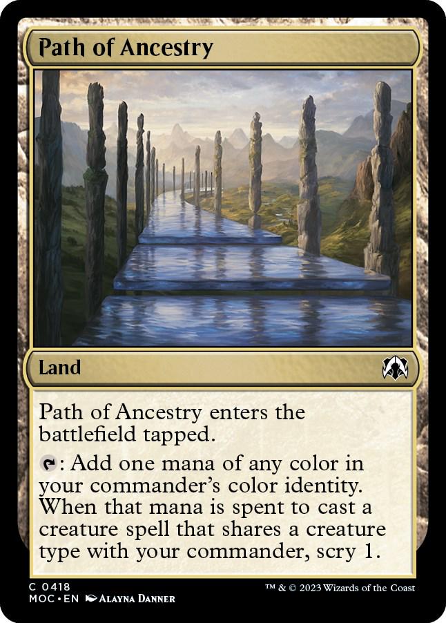Path of Ancestry #418 Magic March of the Machine Commander
