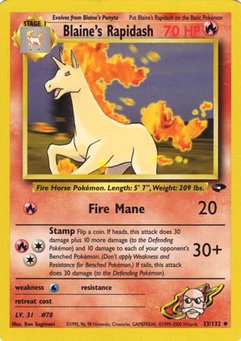 Blaine's Rapidash #33 Pokemon Gym Challenge