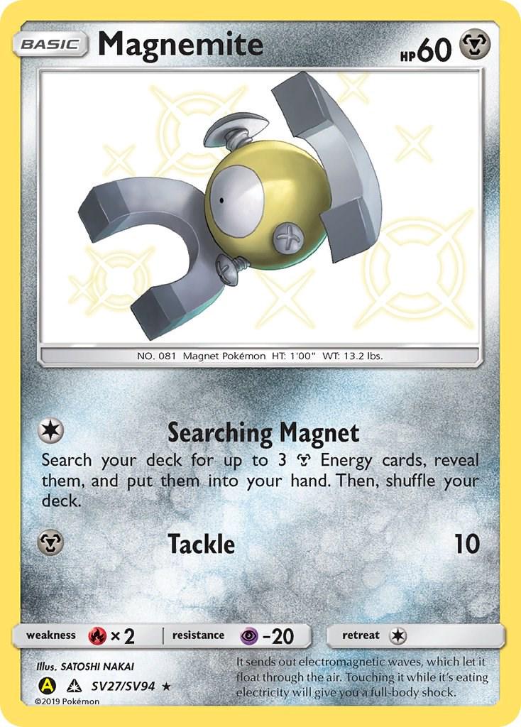 Magnemite #SV27 Pokemon Hidden Fates