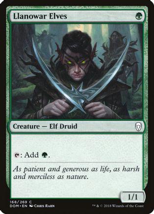 Llanowar Elves Magic Dominaria