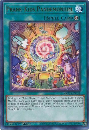 Prank-Kids Pandemonium MGED-EN118 YuGiOh Maximum Gold: El Dorado