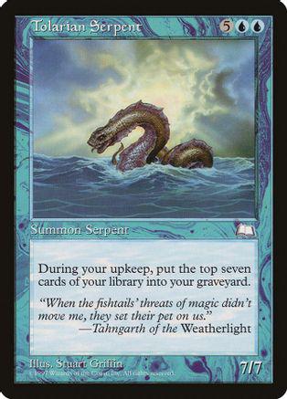Tolarian Serpent Magic Weatherlight