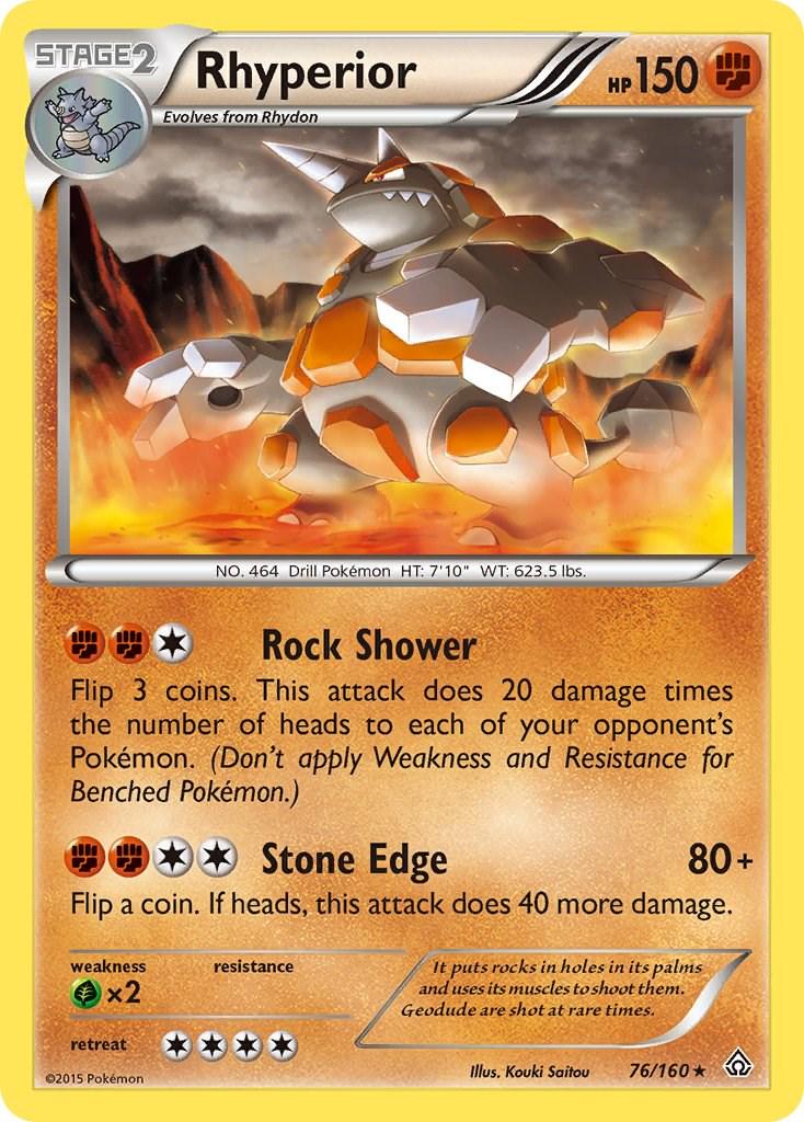 Rhyperior #76 Pokemon Primal Clash
