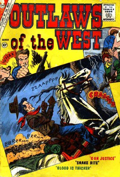 Outlaws of the West #30 (1961) Comic Books Outlaws of the West