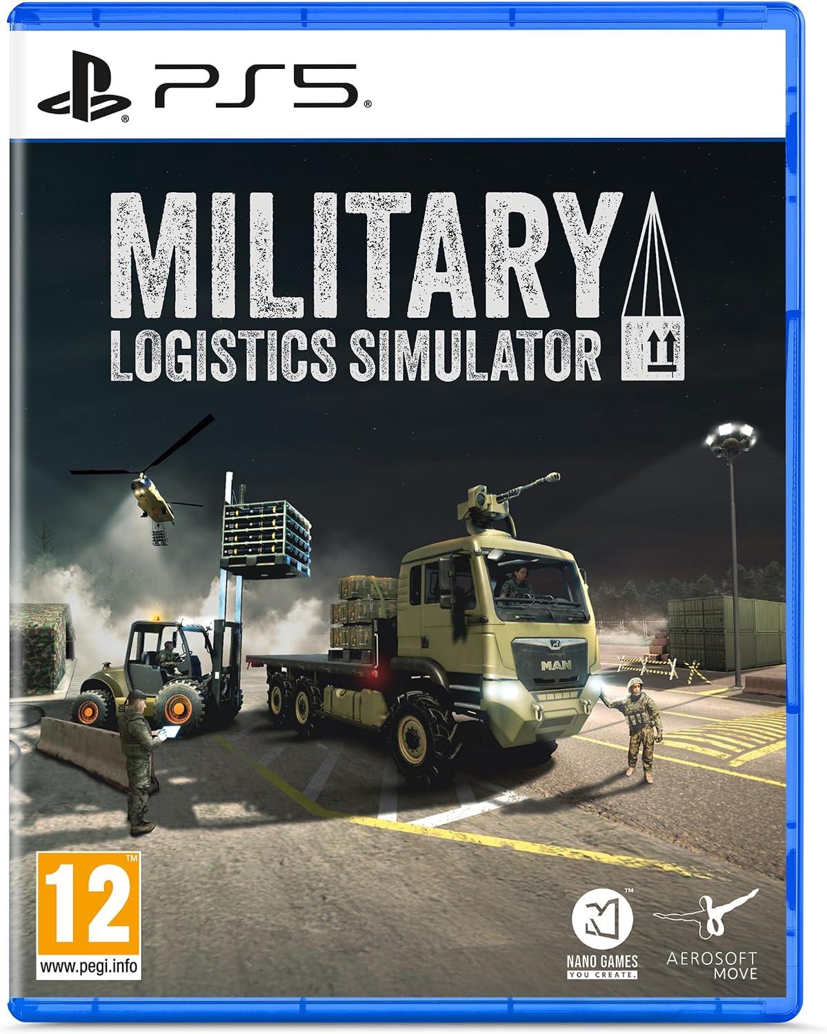 Carátula de Military Logistics Simulator para PS5 (edición PAL España)