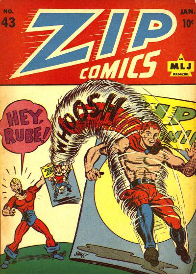 Zip Comics #43 (1944) Comic Books Zip Comics
