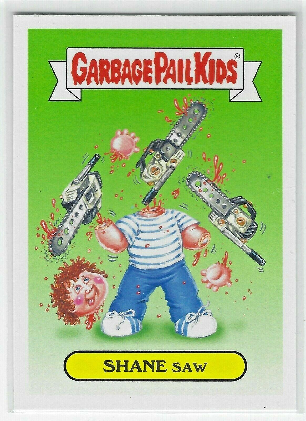 SHANE Saw #1a Garbage Pail Kids Adam-Geddon