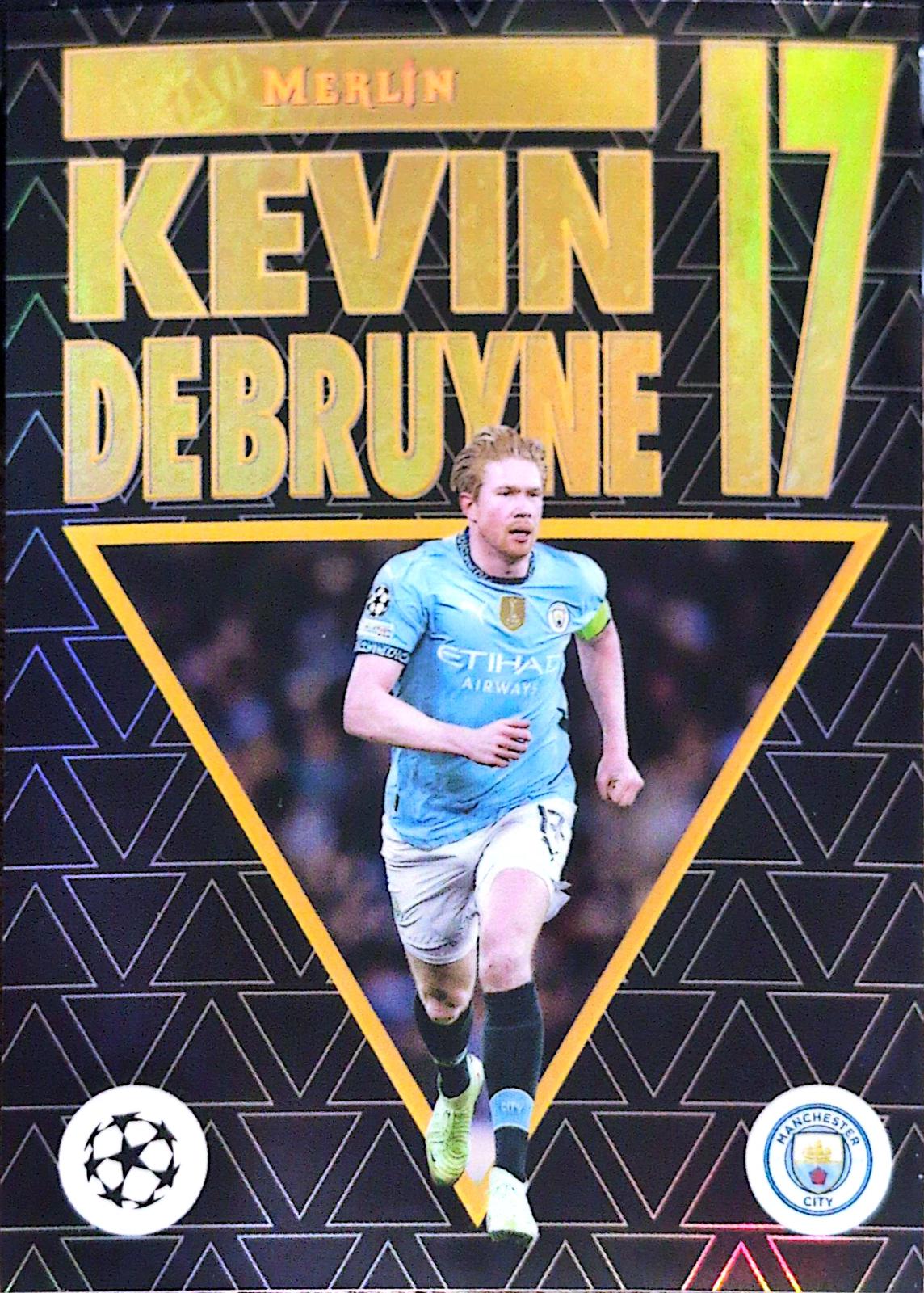 Kevin De Bruyne #M95-14 Prices | 2024 Topps Merlin UEFA 1995 30th 