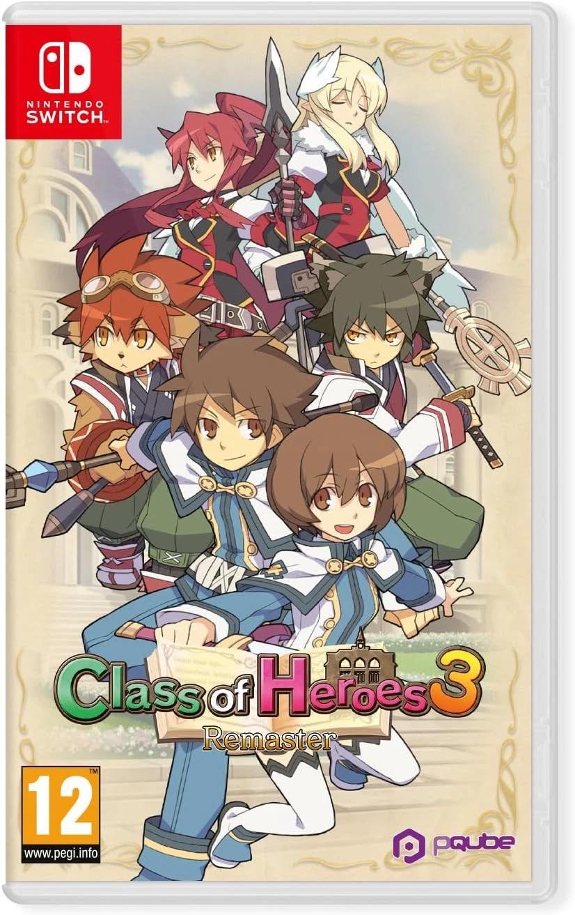 Carátula de Class Of Heroes 3: Remaster para Switch (edición PAL España)