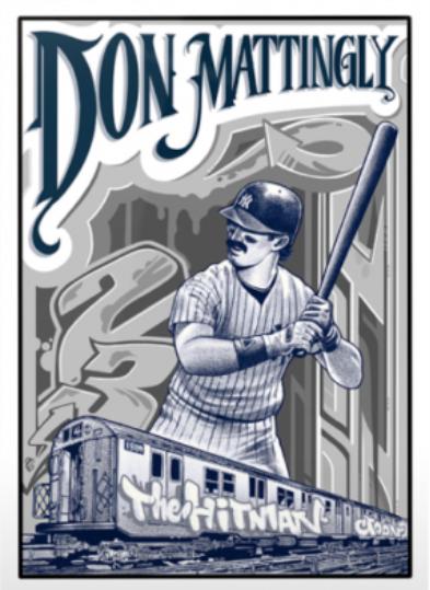 Don Mattingly #95 Baseball Cards 2020 Topps Project 2020