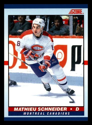 Mathieu Schneider #18 1990 Score Young Superstars Hockey
