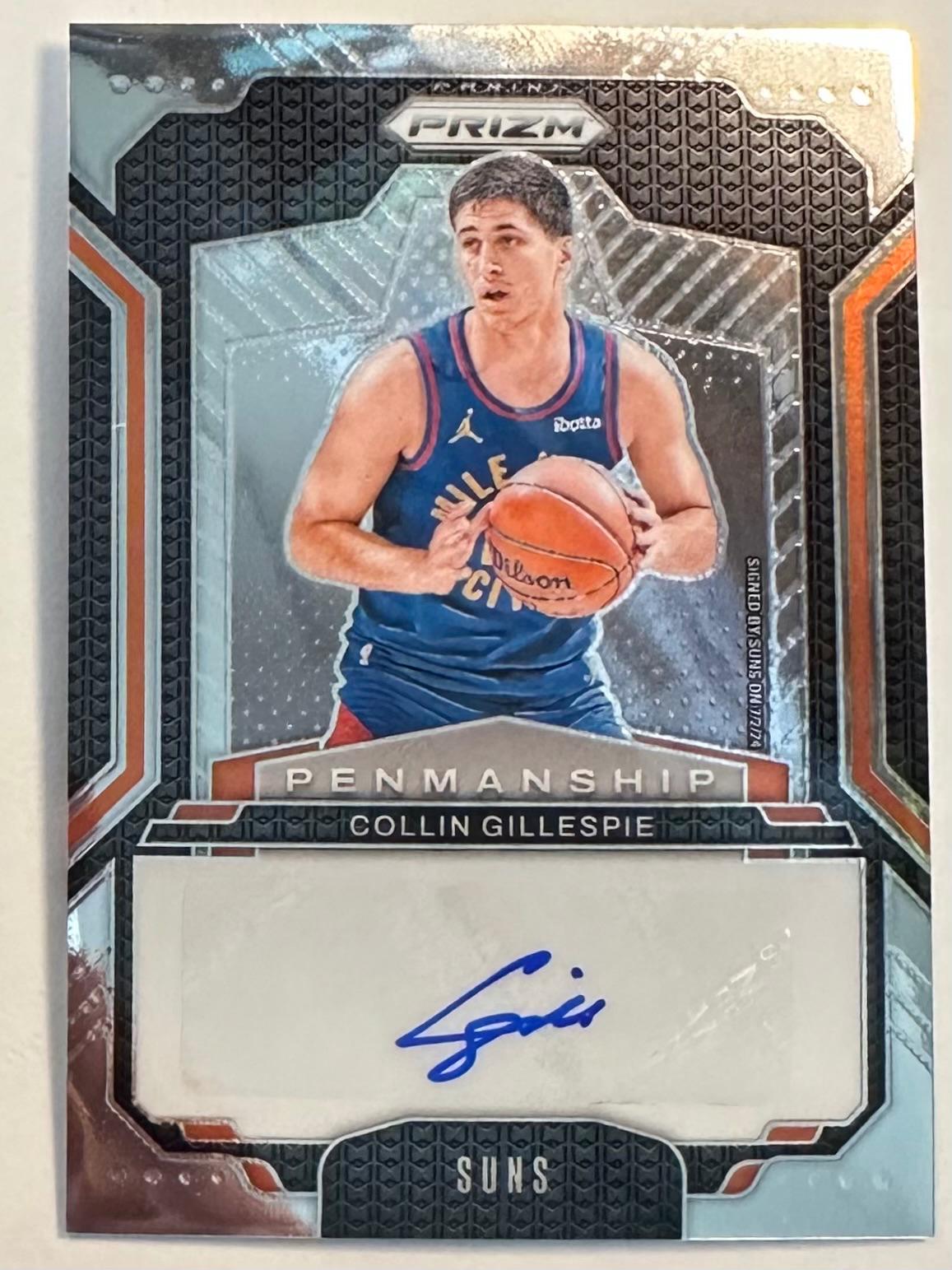 Collin Gillespie #15 Basketball Cards 2024 Panini Prizm Penmanship