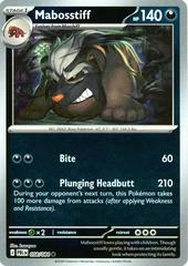 Mabosstiff [Reverse Holo] #58 Pokemon Pitch Black Prices