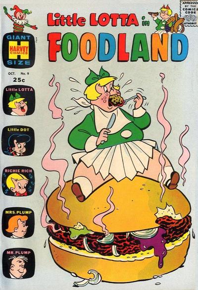Little Lotta Foodland #9 (1965) Comic Books Little Lotta Foodland