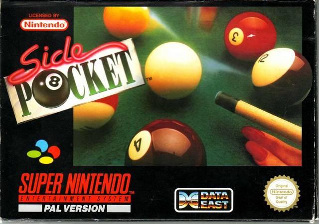 Side Pocket PAL Super Nintendo