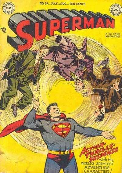 Superman #59 (1949) Comic Books Superman