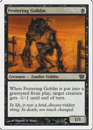 Festering Goblin (Magic 9th Edition)