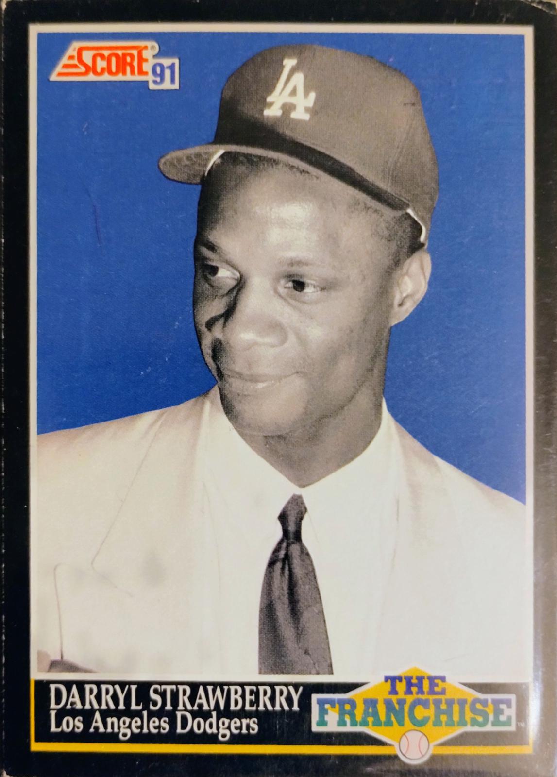 Darryl Strawberry #864 Baseball Cards 1991 Score