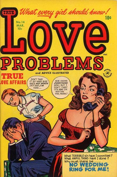 True Love Problems and Advice Illustrated #14 (1952) Comic Books True Love Problems and Advice Illustrated