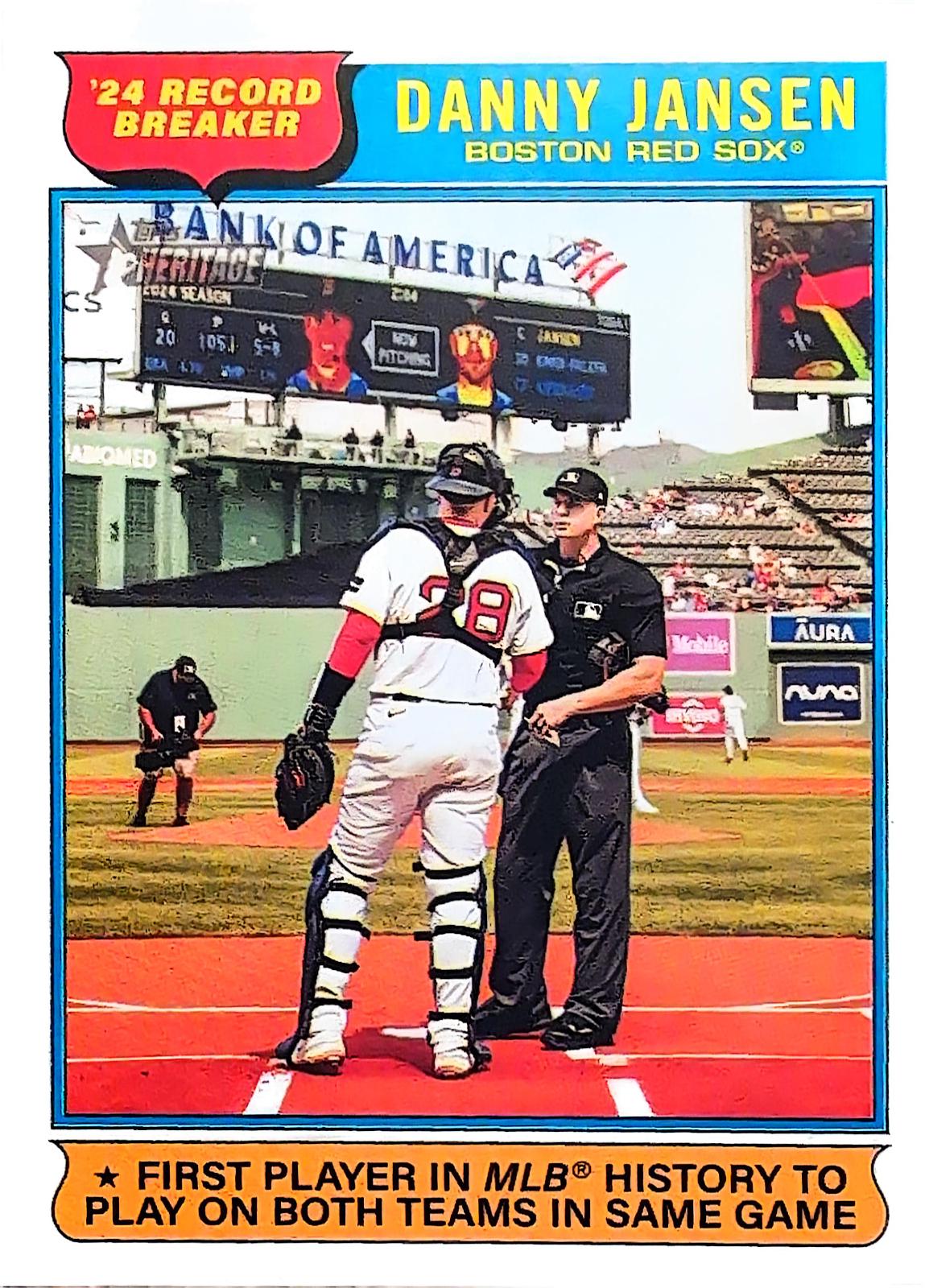 Danny Jansen #6 Baseball Cards 2025 Topps Heritage