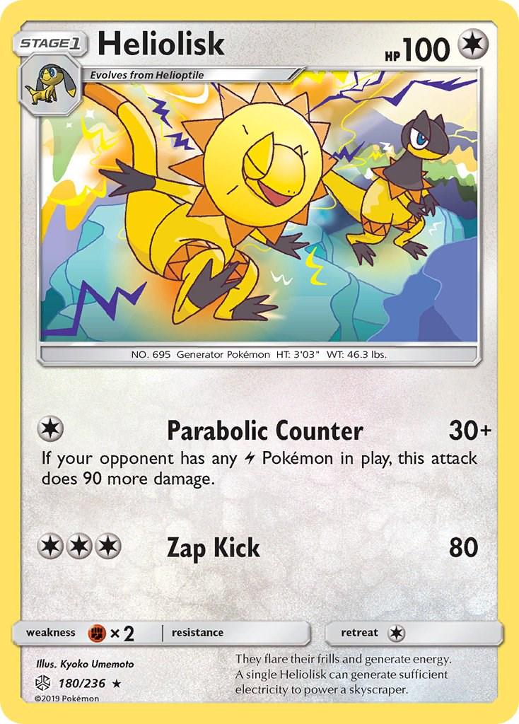 Heliolisk #180 Pokemon Cosmic Eclipse