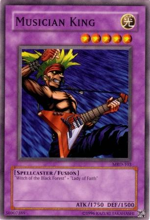Musician King MRD-103 YuGiOh Metal Raiders