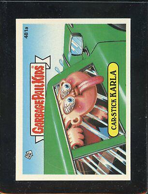 Car-Stick KARLA #481a 1988 Garbage Pail Kids