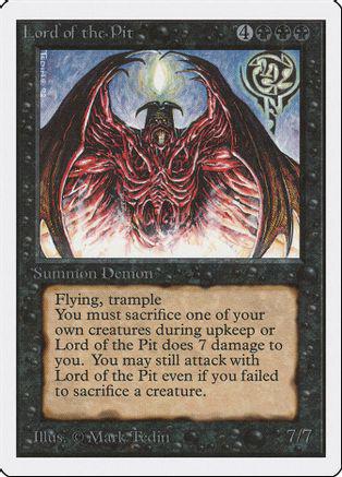 Lord of the Pit Magic Unlimited