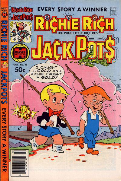 Richie Rich Jackpots #48 (1980) Comic Books Richie Rich Jackpots