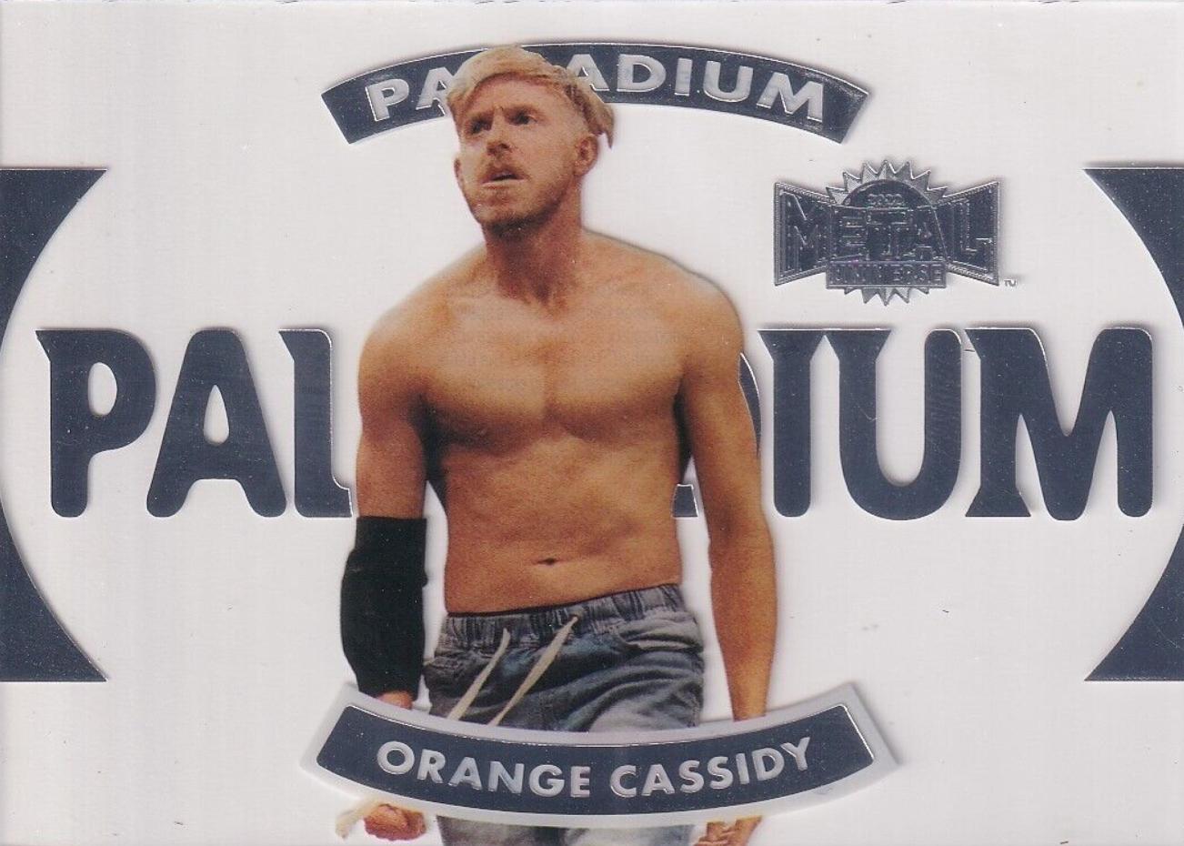 Orange Cassidy #P-10 Wrestling Cards 2022 SkyBox Metal Universe AEW Palladium