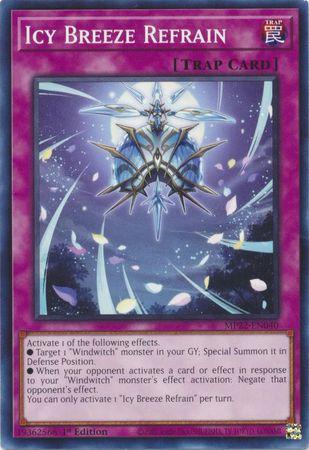 Icy Breeze Refrain MP22-EN040 YuGiOh 2022 Tin of the Pharaoh's Gods Mega Pack
