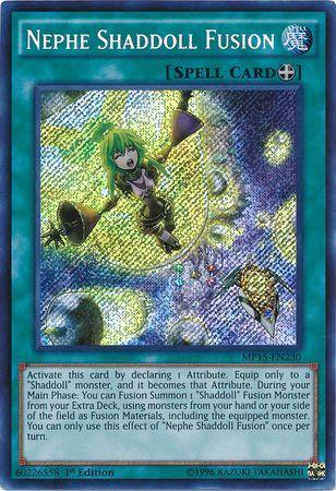 Nephe Shaddoll Fusion MP15-EN230 YuGiOh 2015 Mega-Tin Mega Pack