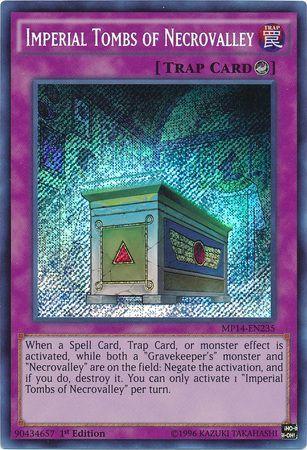 Imperial Tombs of Necrovalley MP14-EN235 YuGiOh 2014 Mega-Tin Mega Pack