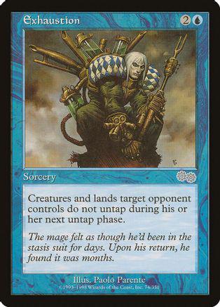 Exhaustion Magic Urzas Saga