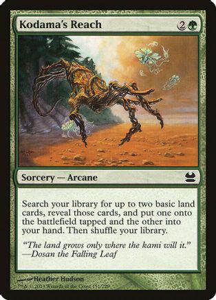 Kodama's Reach Magic Modern Masters