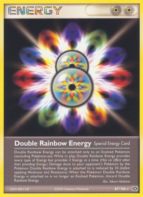 Double Rainbow Energy #87 Pokemon Emerald