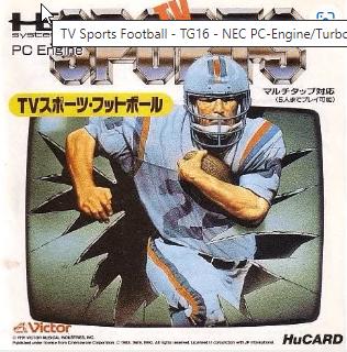 TV Sports Football JP PC Engine