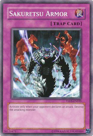 Sakuretsu Armor YSDJ-EN036 YuGiOh Starter Deck - Jaden Yuki