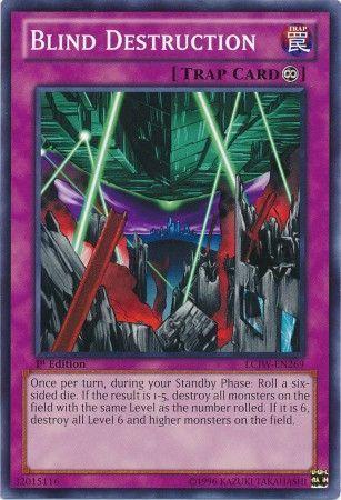 Blind Destruction LCJW-EN269 YuGiOh Legendary Collection 4: Joey's World Mega Pack