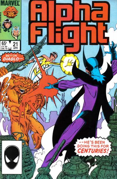 Alpha Flight #21 (1985) Comic Books Alpha Flight