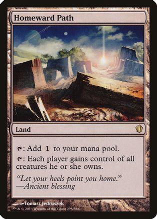 Homeward Path Magic Commander 2013